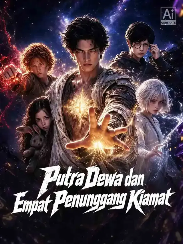 Sampul Putra Dewa dan Empat Penunggang Kiamat