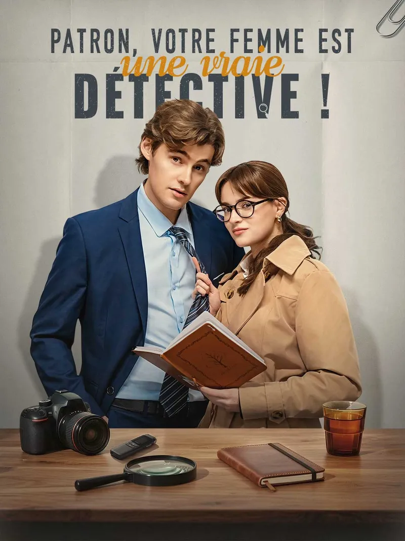 Couverture de Patron, votre femme est une vraie détective !