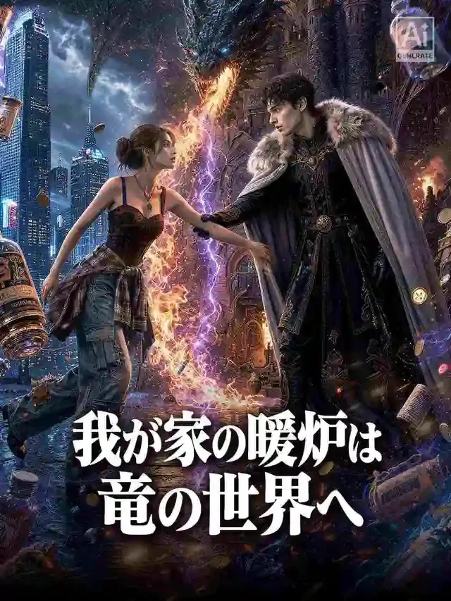 「暖炉の向こうは竜の国〜物資を送ったら竜神になりました〜」のカバー画像