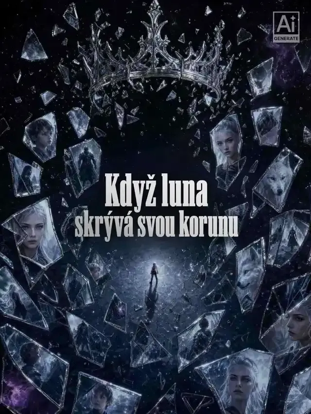Obálka Když luna skrývá svou korunu