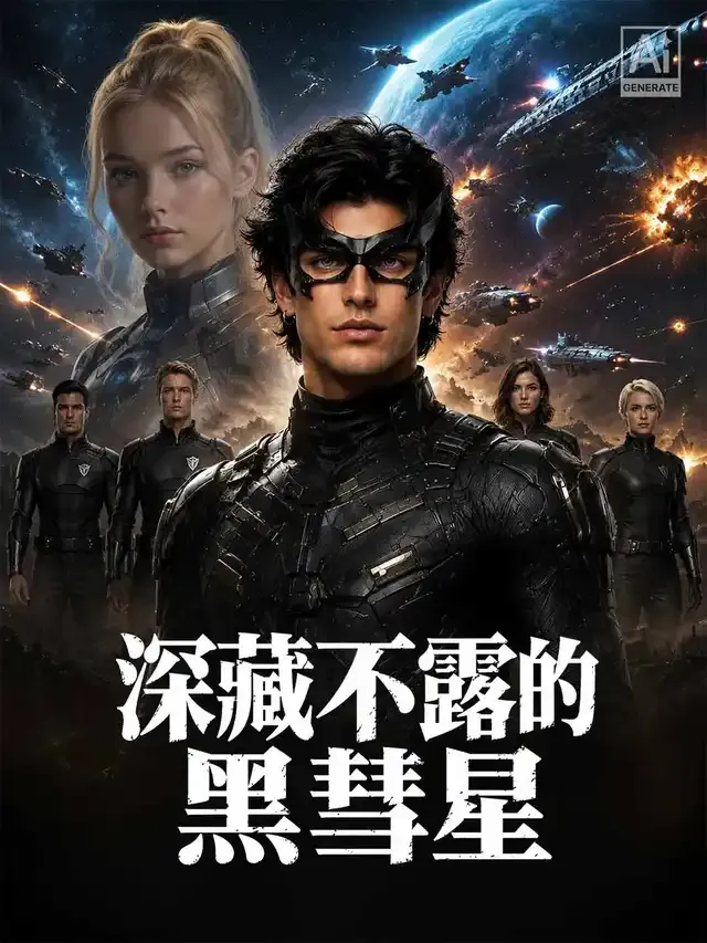 《深藏不露的黑彗星》封面