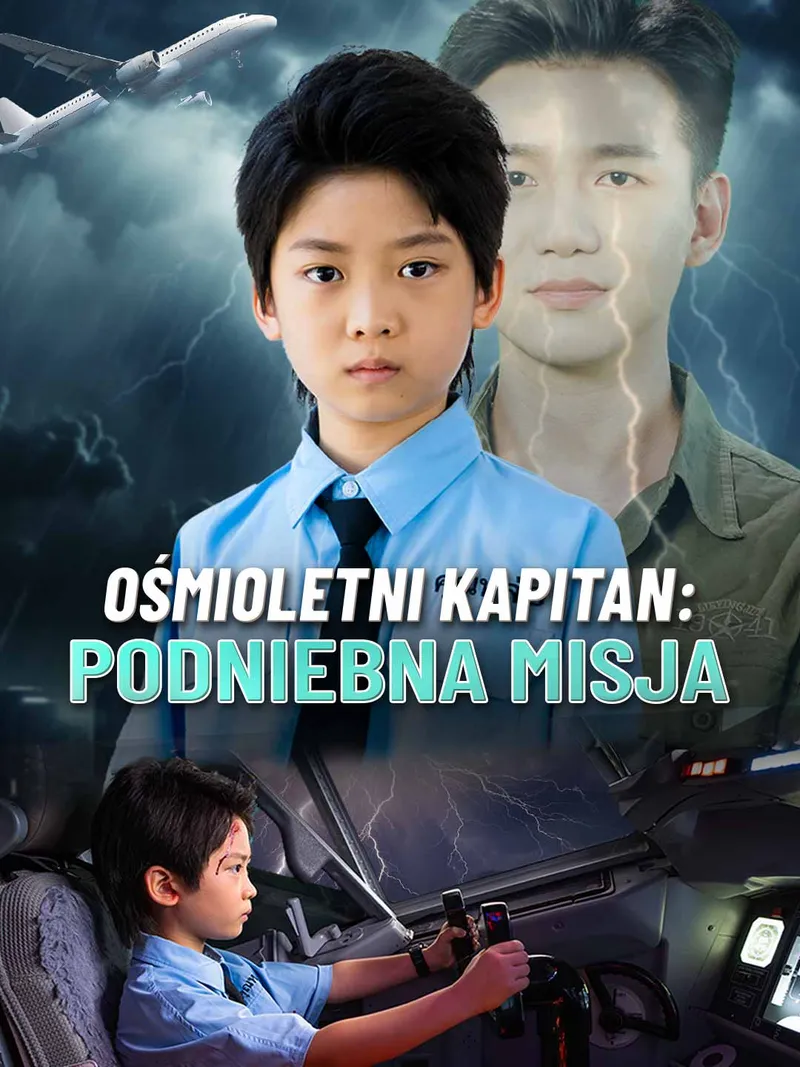Okładka [Dubbing] Ośmioletni Kapitan: Podniebna Misja