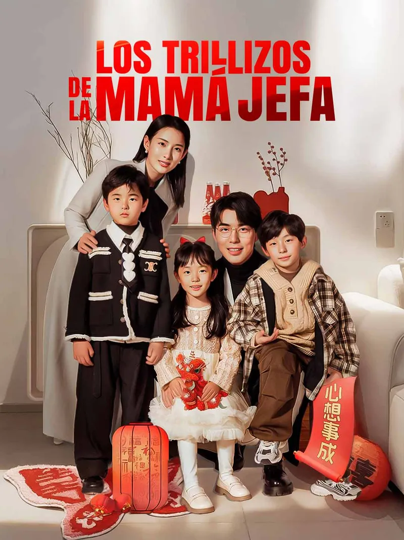 Portada de Los Trillizos de la Mamá Jefa