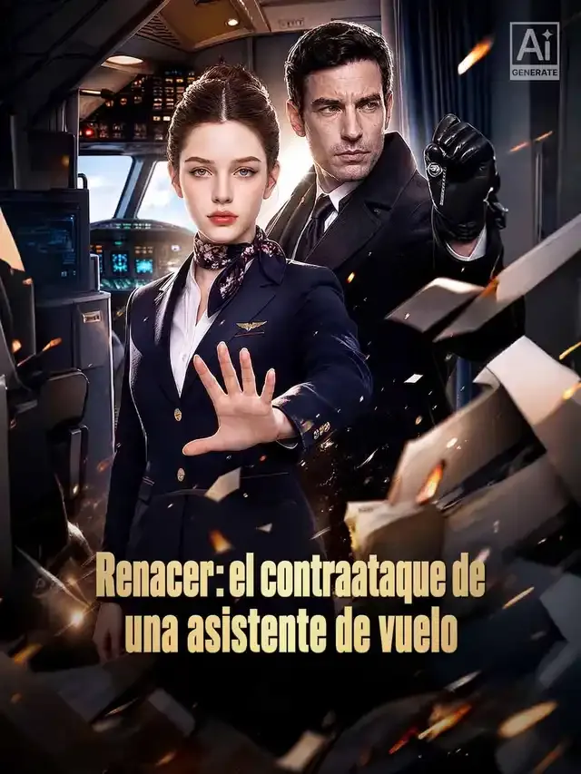Portada de Renacer: el contraataque de una asistente de vuelo