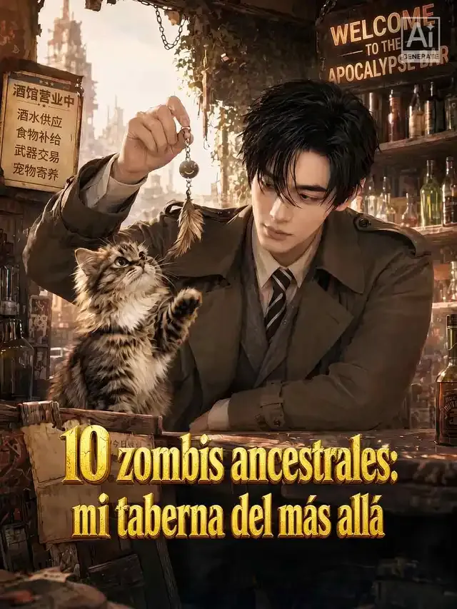 Portada de 10 zombis ancestrales: mi taberna del más allá