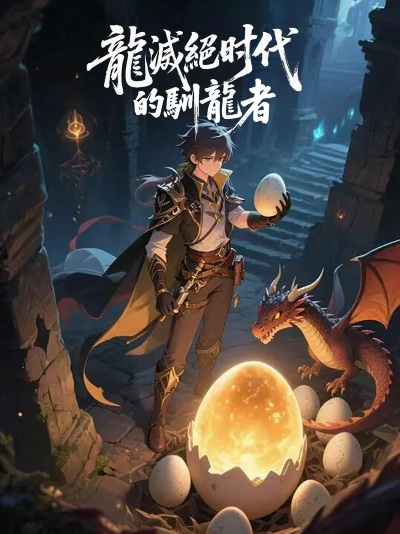 《龍滅絕時代的馴龍者》封面