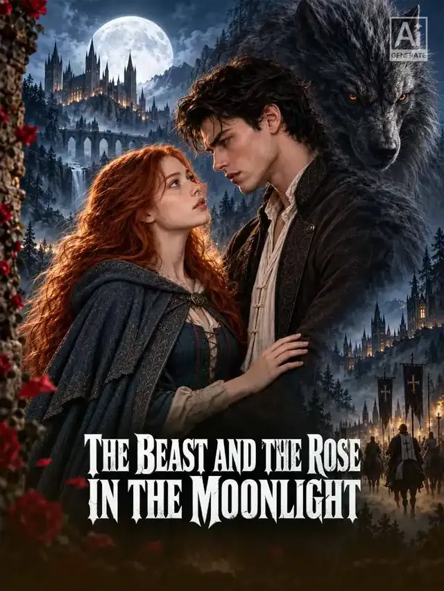 The Beast and the Rose in the Moonlight cover