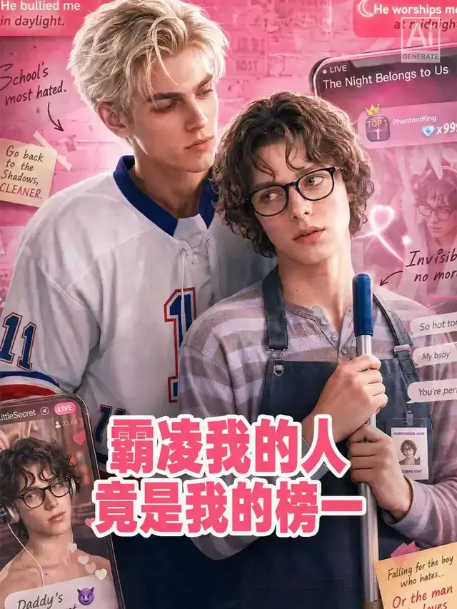 《霸凌我的人竟是我的榜一》封面
