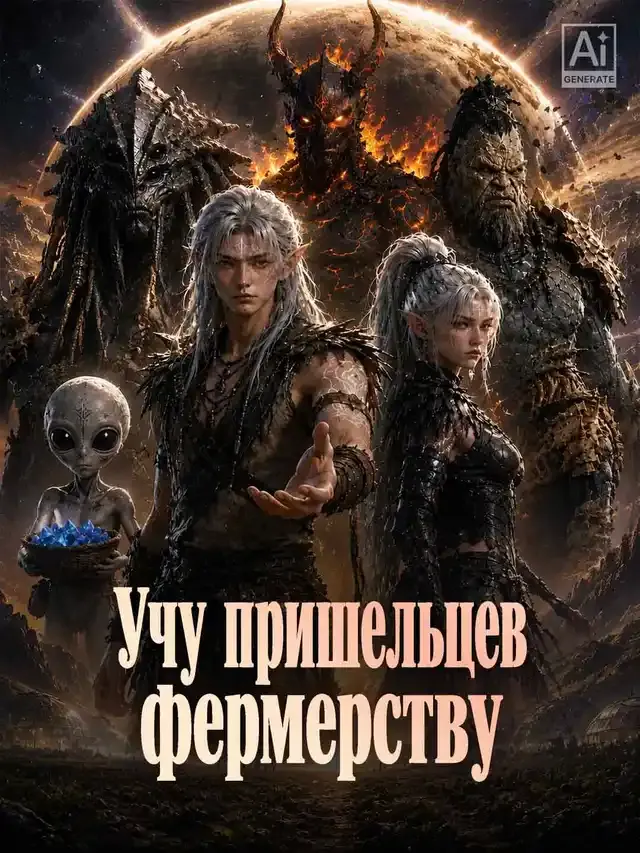 Обложка «Учу пришельцев фермерству»
