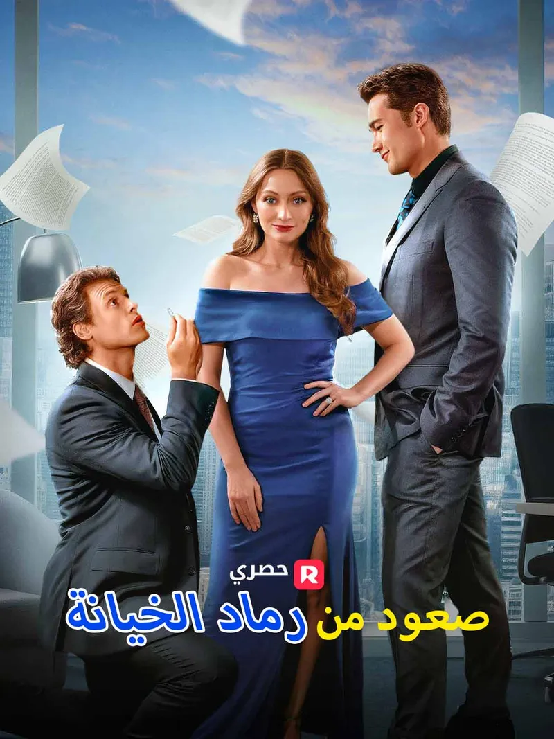 غلاف صعود من رماد الخيانة