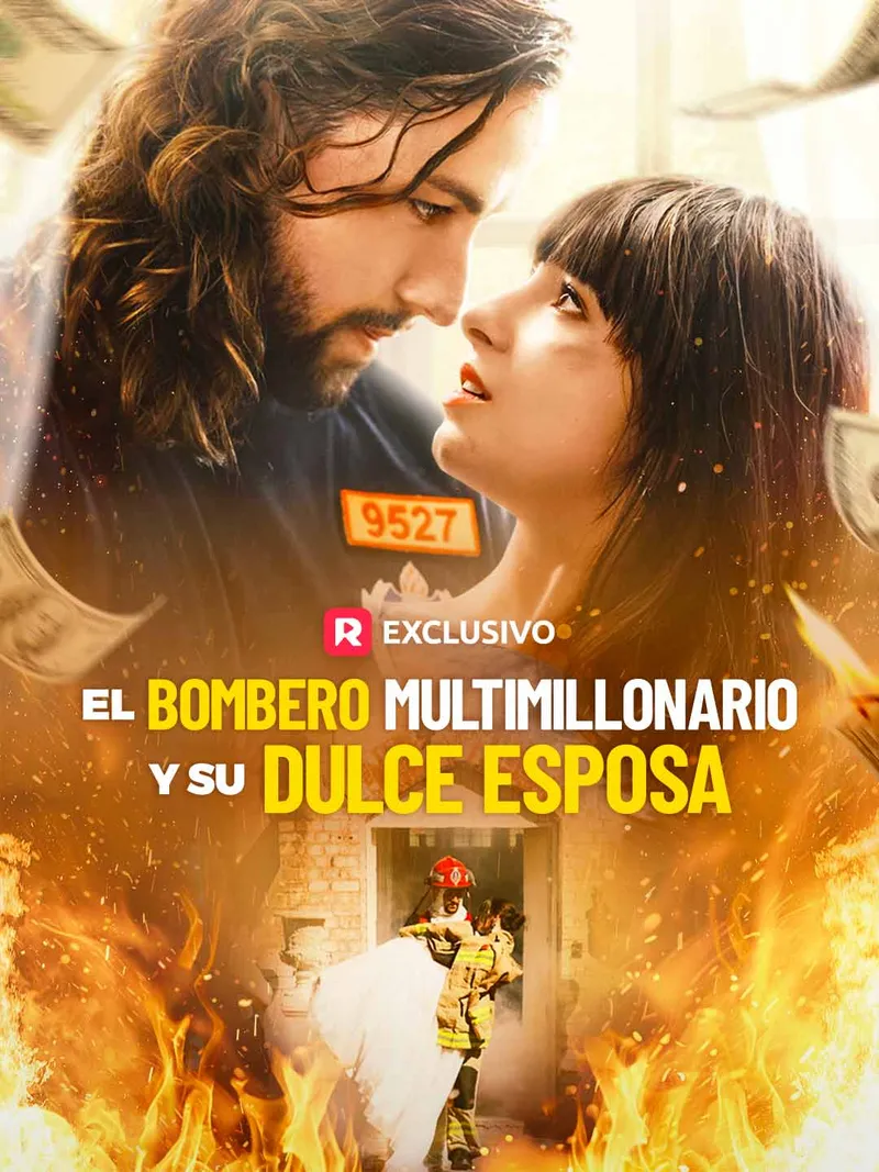 Portada de El Bombero Multimillonario y su Dulce Esposa