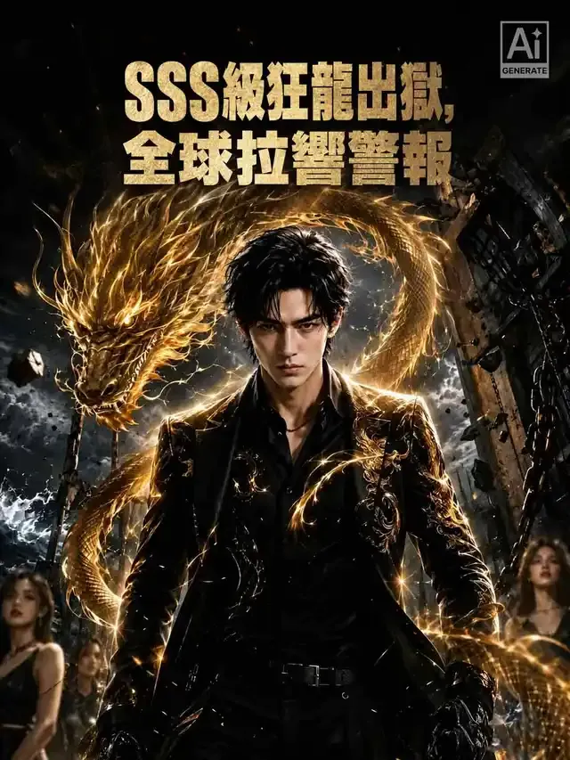 《SSS級狂龍出獄，全球拉響警報》封面