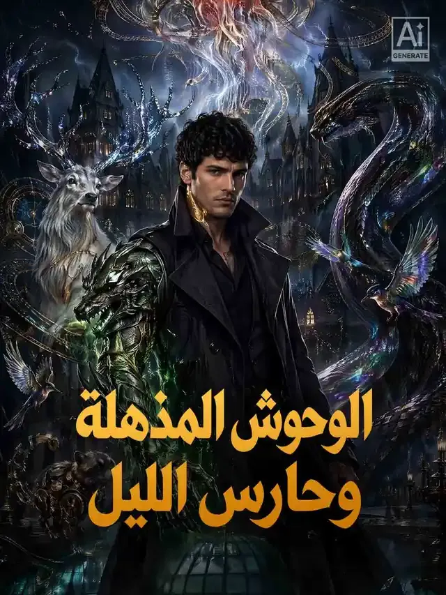 غلاف الوحوش المذهلة وحارس الليل