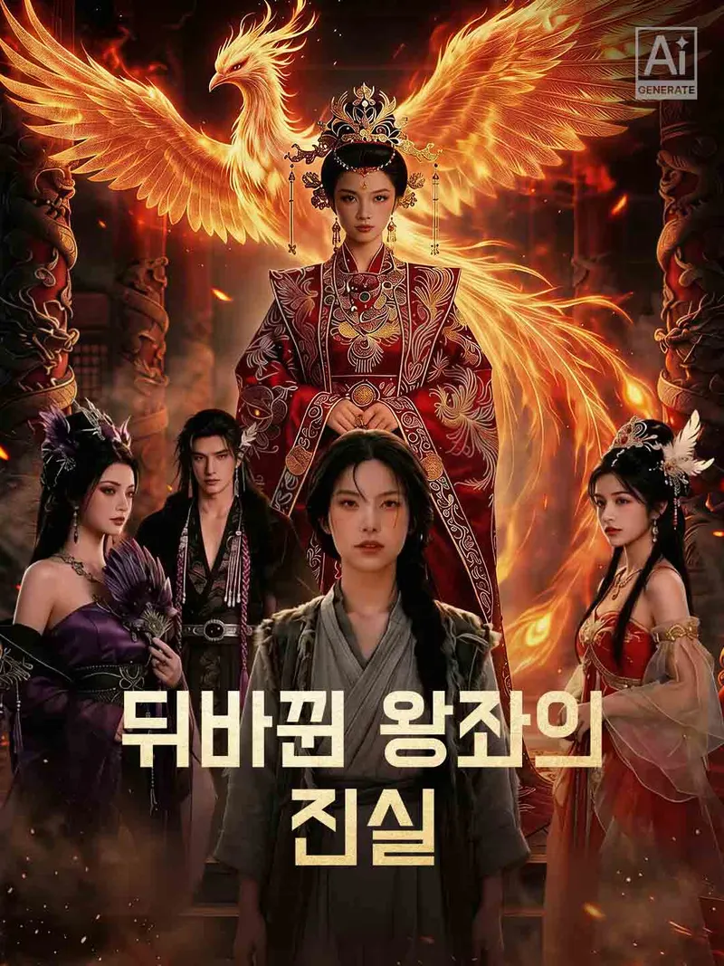 뒤바뀐 왕좌의 진실 표지