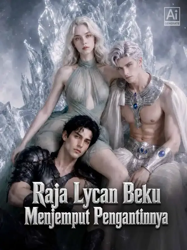 Sampul Raja Lycan Beku Menjemput Pengantinnya