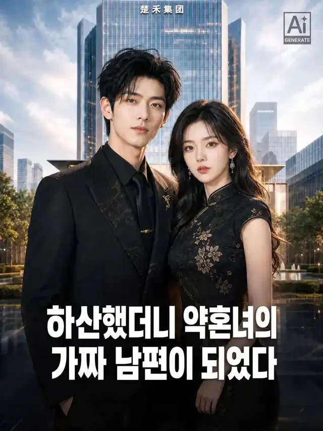 하산했더니 약혼녀의 가짜 남편이 되었다 표지