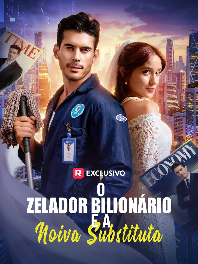 Capa de O Zelador Bilionário e a Noiva Substituta