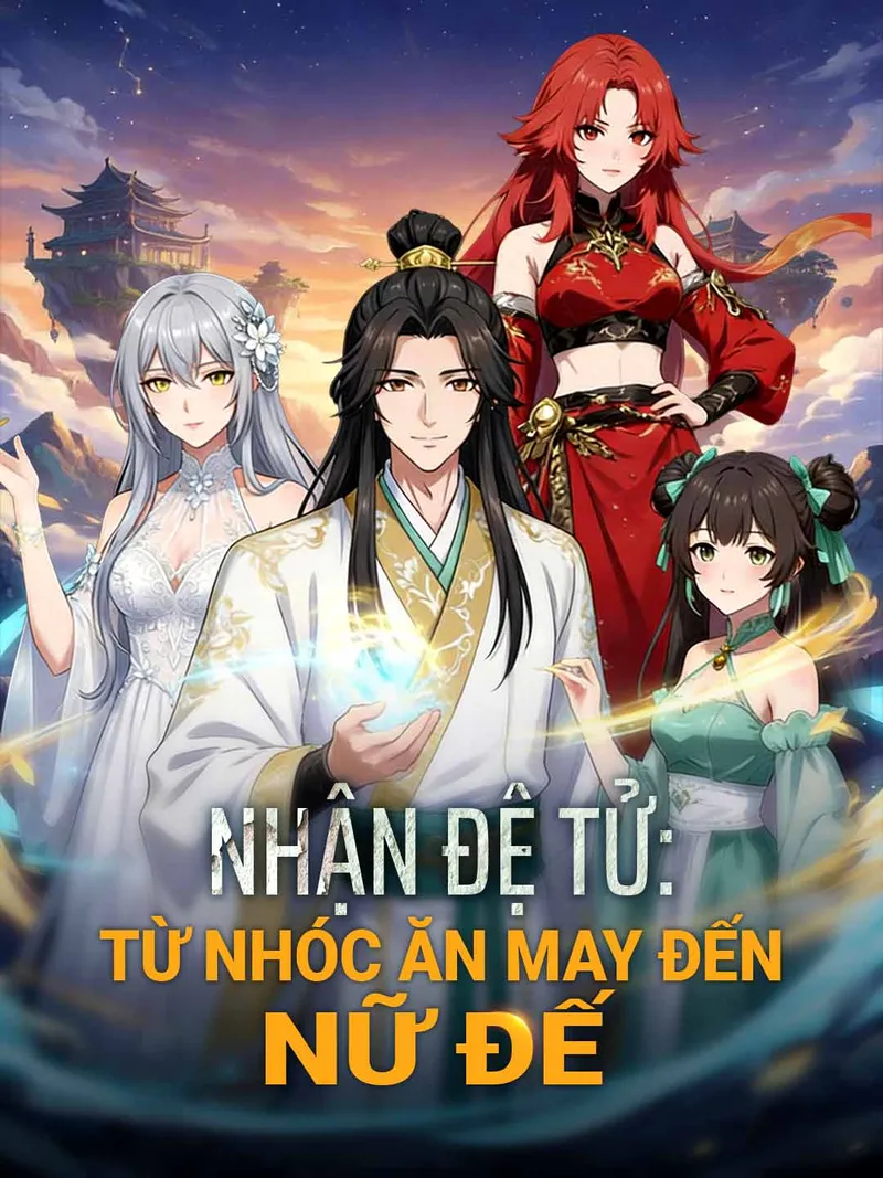 Ảnh bìa Nhận đệ tử: Từ nhóc ăn may đến Nữ Đế