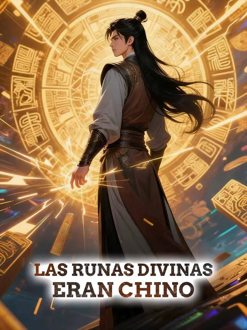 Portada de Las runas divinas eran chino