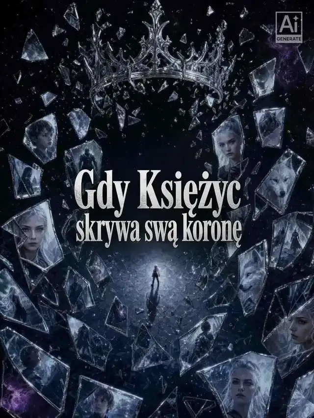 Okładka Gdy Księżyc skrywa swą koronę