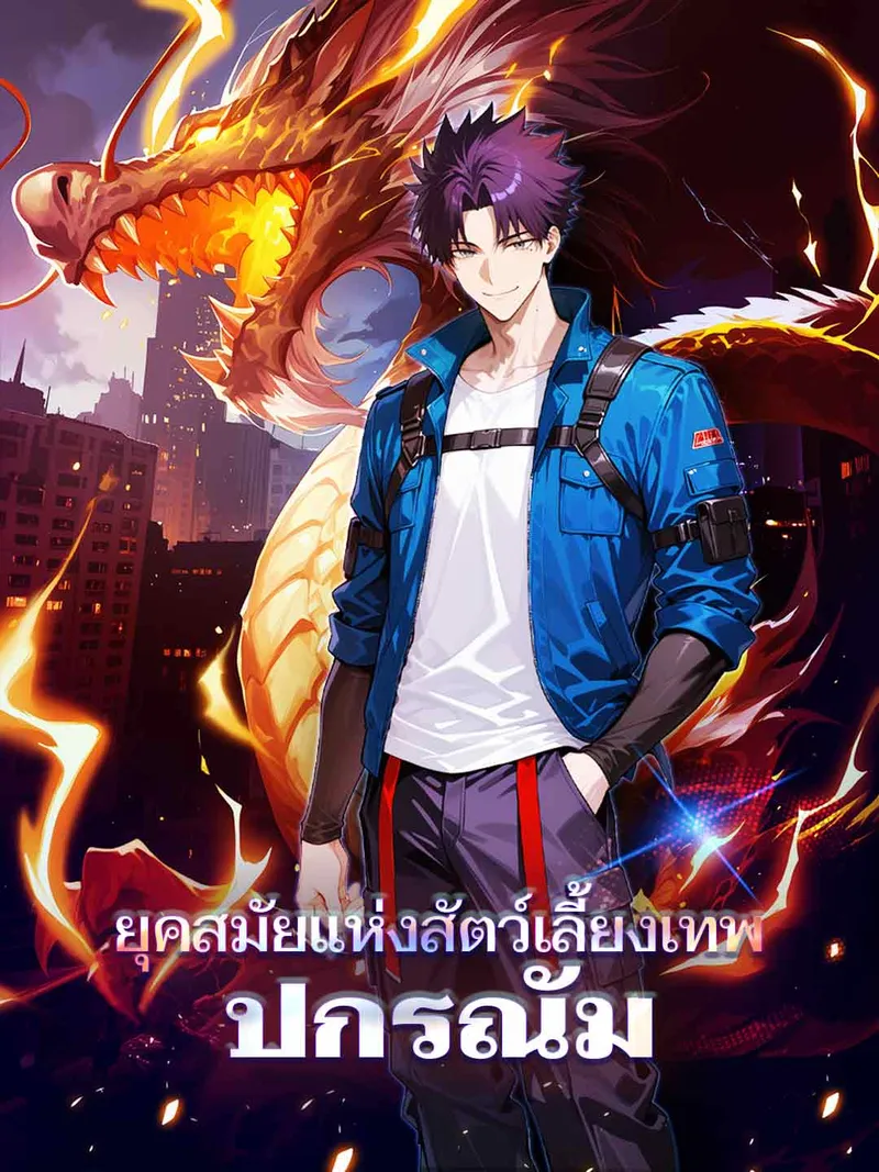 หน้าปกยุคสมัยแห่งสัตว์เลี้ยงเทพปกรณัม
