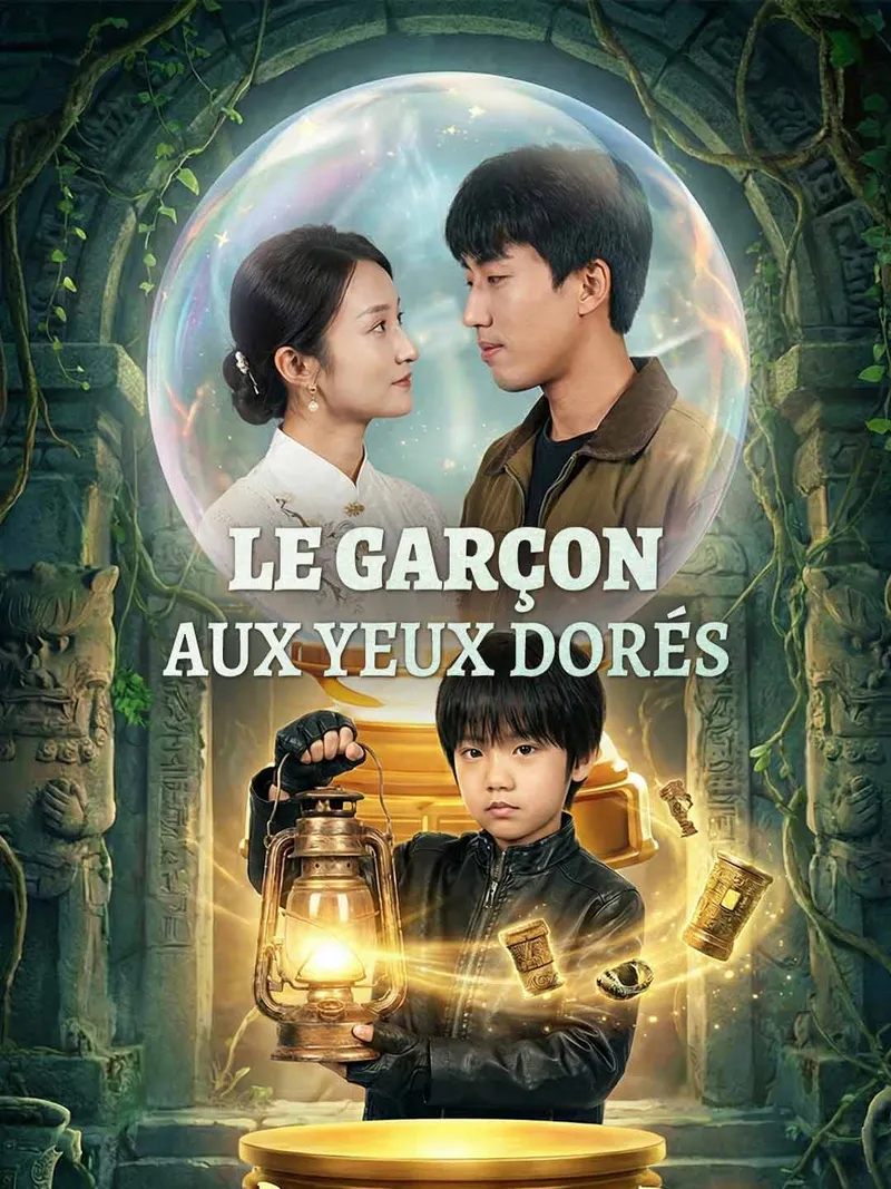 Couverture de Le Garçon aux Yeux Dorés