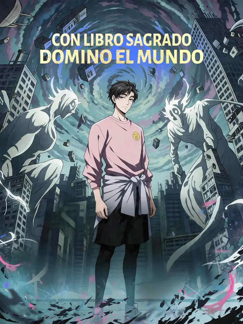Portada de Con libro sagrado domino el mundo