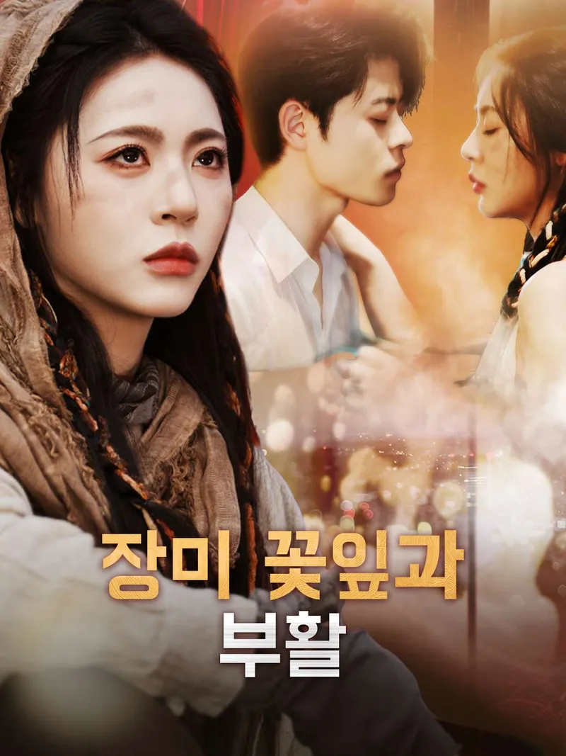 장미 꽃잎과 부활 표지