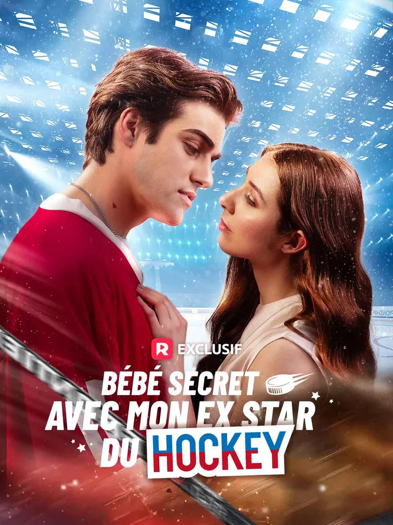Couverture de Bébé secret avec mon ex star du hockey