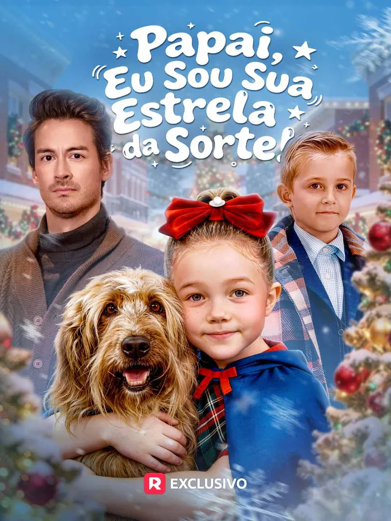 Capa de [dublado] Papai, eu sou sua estrela da sorte!