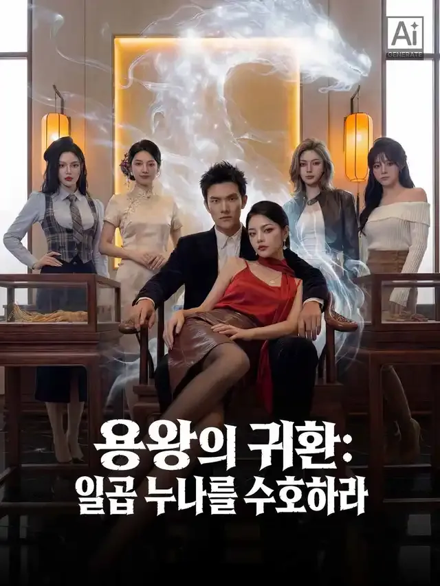 용왕의 귀환: 일곱 누나를 수호하라 표지