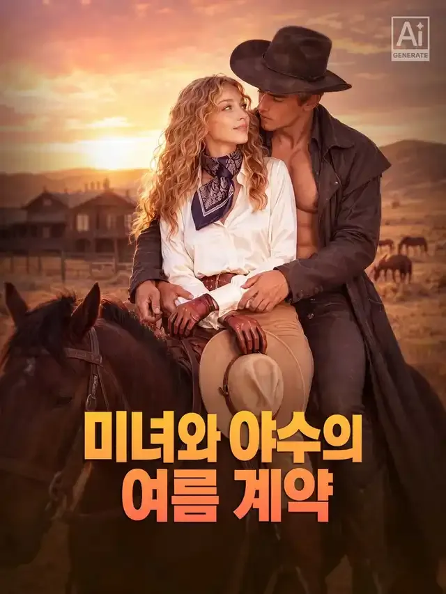 미녀와 야수의 여름 계약 표지