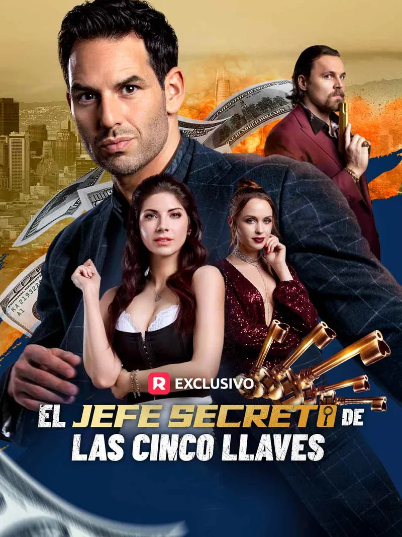 Portada de El Jefe Secreto de las Cinco Llaves