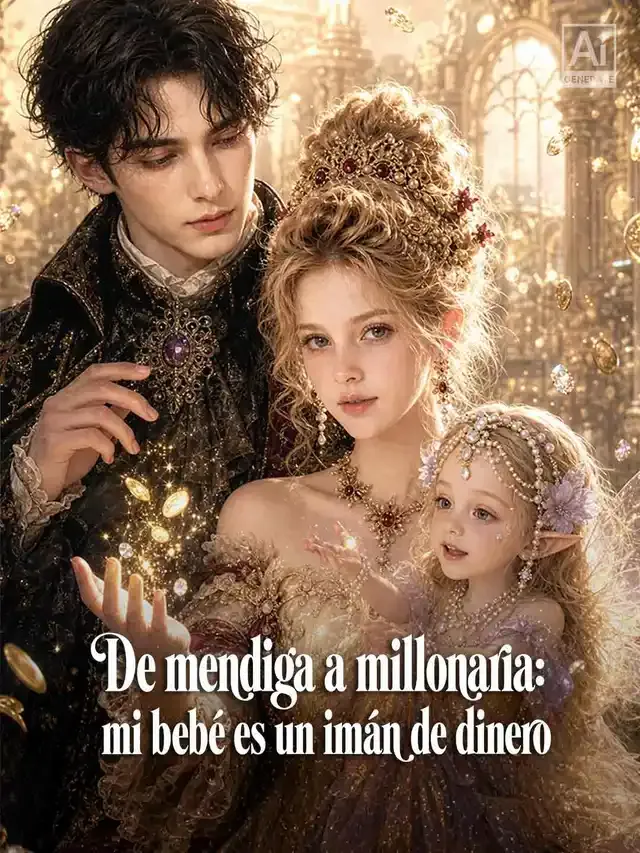 Portada de De mendiga a millonaria: mi bebé es un imán de dinero