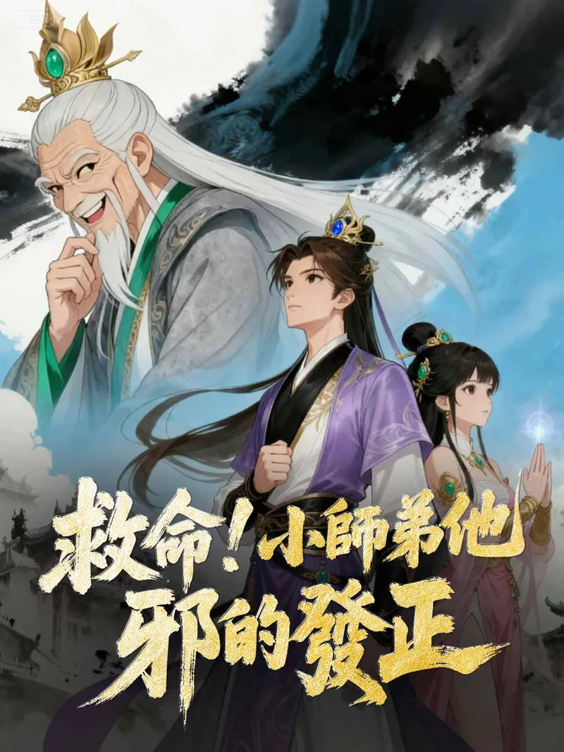 《救命！小師弟他邪的發正》封面