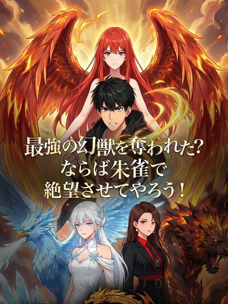 「最強の幻獣を奪われた？ならば朱雀で絶望させてやろう！」のカバー画像
