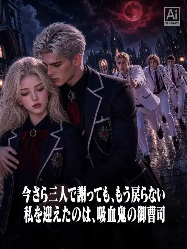 「今さら三人で謝っても、もう戻らない
私を迎えたのは、吸血鬼の御曹司」のカバー画像