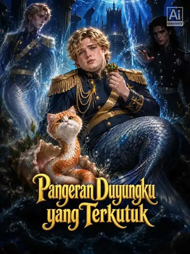 Sampul Pangeran Duyungku yang Terkutuk