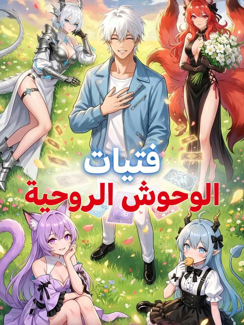 غلاف فتيات الوحوش الروحية