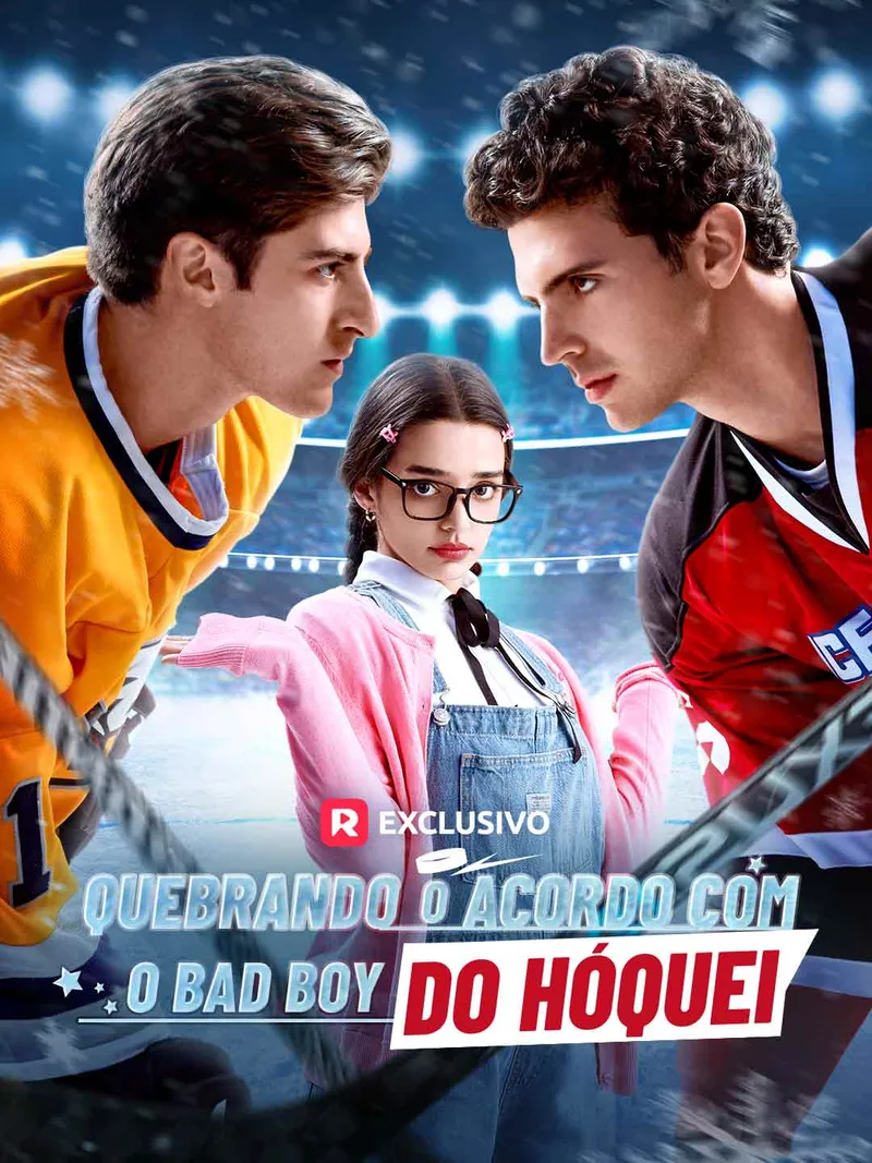 Capa de Quebrando o acordo com o Bad Boy do Hóquei