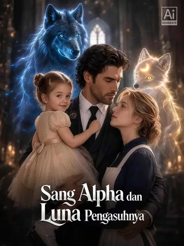 Sampul Sang Alpha dan Luna Pengasuhnya