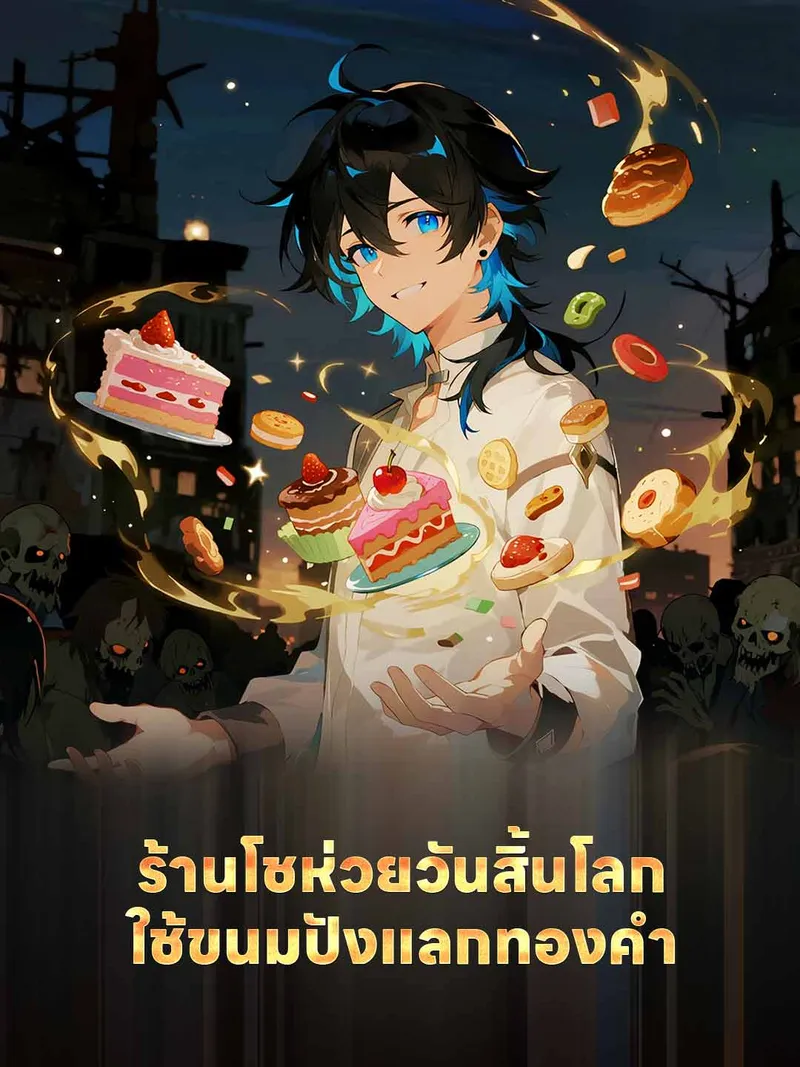 หน้าปกร้านโชห่วยวันสิ้นโลก ใช้ขนมปังแลกทองคำ