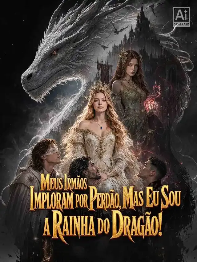 Capa de Meus Irmãos Imploram por Perdão, Mas Eu Sou a Rainha do Dragão!