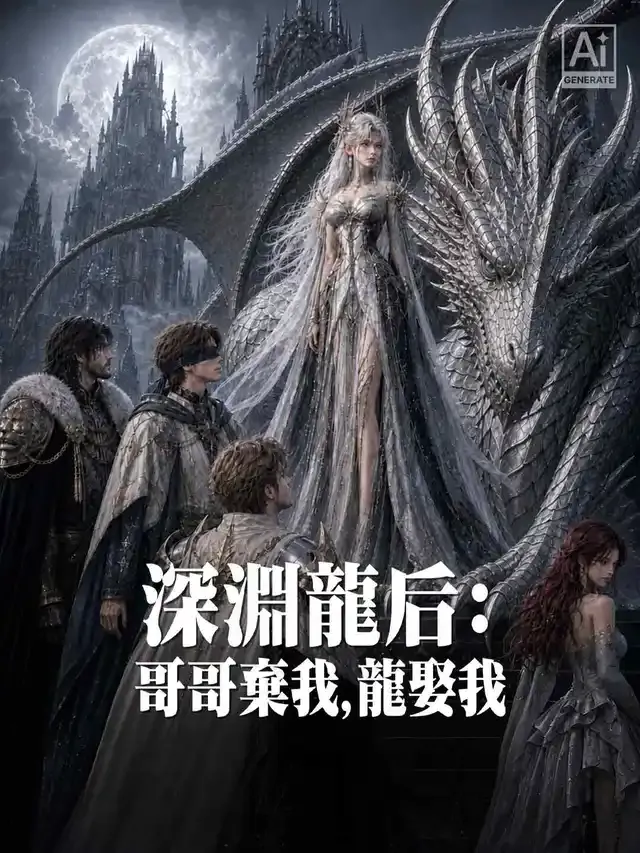 《深淵龍后：哥哥棄我，龍娶我》封面
