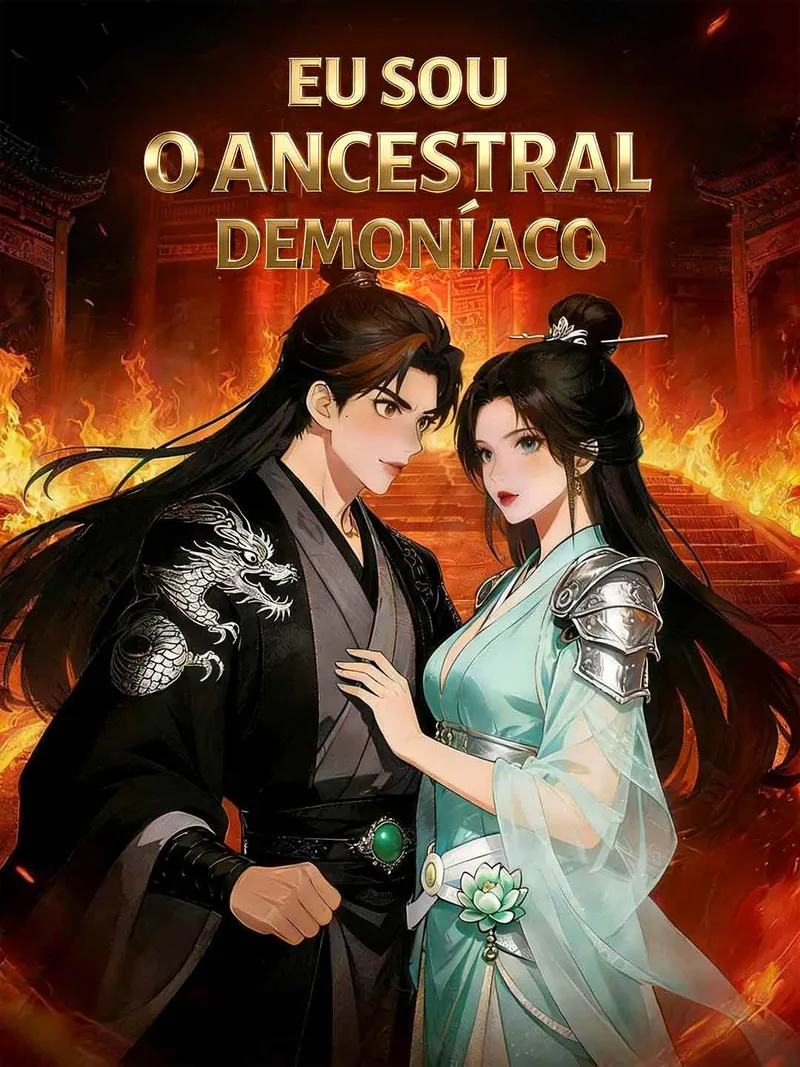 Capa de Eu sou o ancestral demoníaco