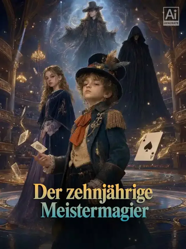 Cover von Wiedergeboren mit 10: Der größte Magier der Welt