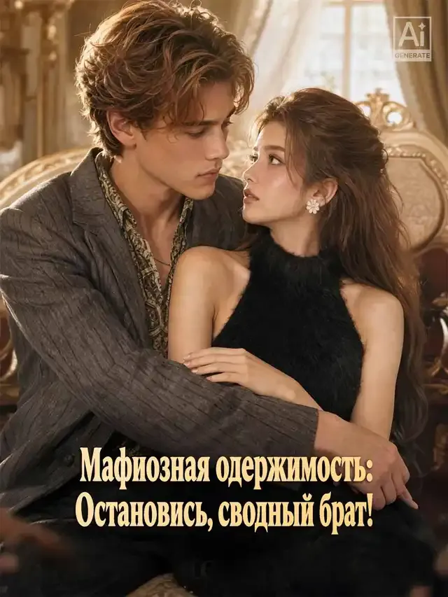 Обложка «Мафиозная одержимость: Остановись, сводный брат!»