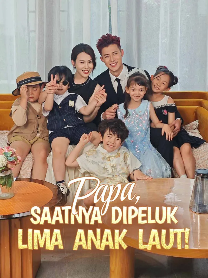 Sampul Papa, Saatnya Dipeluk Lima Anak Laut!