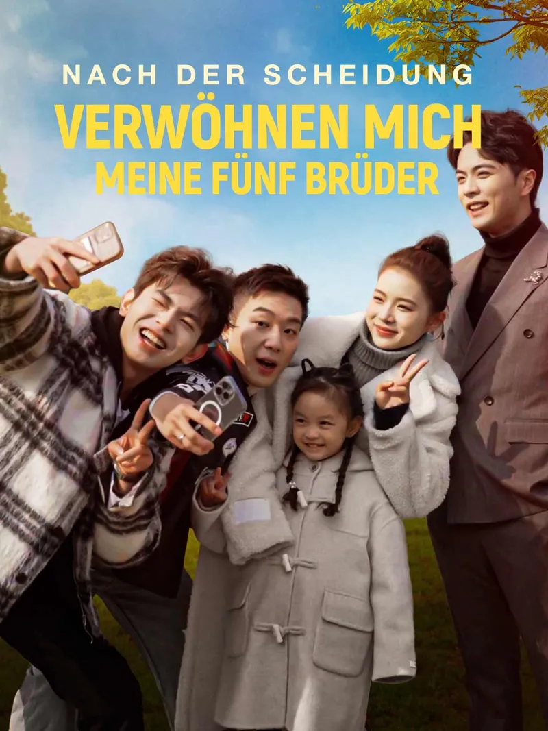 Cover von Nach der Scheidung verwöhnen mich meine fünf Brüder