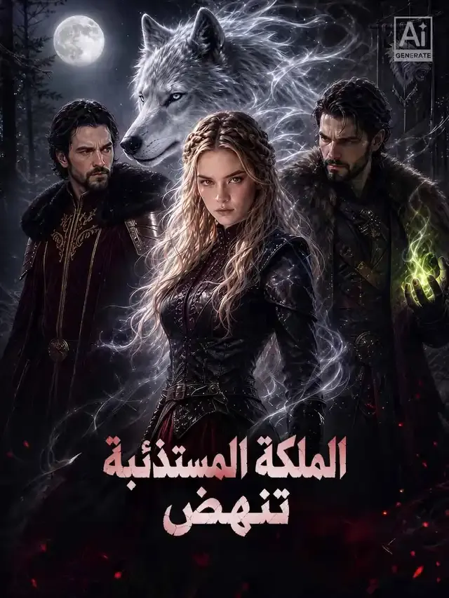 غلاف الملكة المستذئبة تنهض